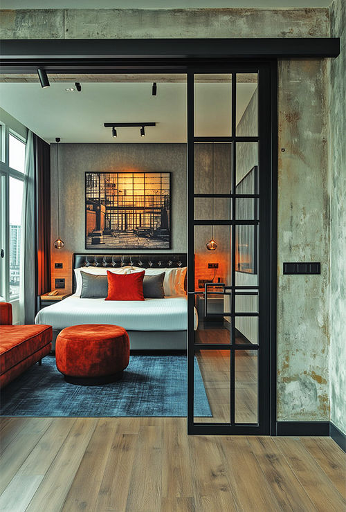 A rendering of a guestroom at the HQ Hotel Sao Paulo.