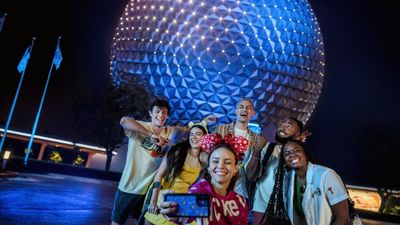 Guests at Epcot. Domestic theme park attendance in the fourth fiscal quarter was better than expected for Disney.