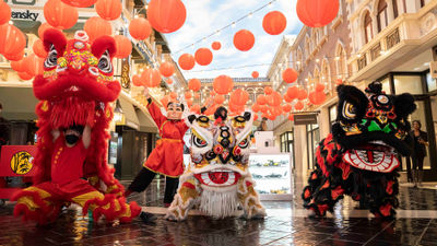 The Grand Canal Shoppes at the Venetian Resort will have Lunar New Year’s performances each afternoon from Jan. 29 to Feb. 1.