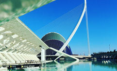 Valencia’s City of Arts and Sciences was undamaged by the devastating floods of October.