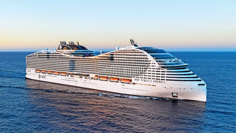 MSC's fourth World-class ship will be based in the U.S., like the MSC World America.