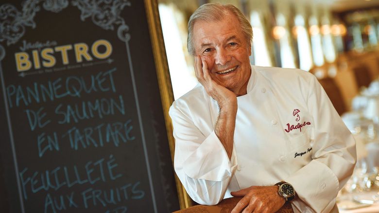 Jacques Pepin has been an Oceania Cruises partner since 2003.