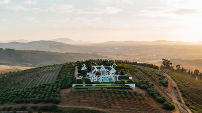 Two of the packages feature stays in the Manor House at the Quoin Rock Wine Estate in South Africa.