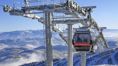 Park City Mountain typically has more than 100 ski patrollers working during a ski day.