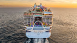 Stern view of Icon of the Seas. Not only is Royal Caribbean Group seeing improvement for sales of on its new tonnage like Icon, but also on its other vessels, CEO Jason Liberty said.