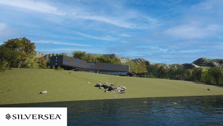 Silversea said its hotel will overlook the Beagle Channel, surrounded by forest.