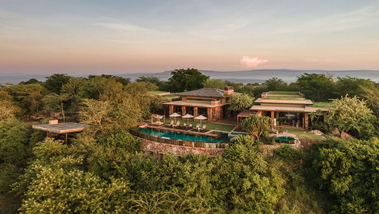 Singita Kilima is a new exclusive-use property perched on Sasakwa Hill in Tanzania's Grumeti Reserve.