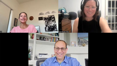 On the Folo by Travel Weekly podcast episode, we talk about how the Trump Administration might influence travel policy. Clockwise from top left: News and policy editor Johanna Jainchill, host Rebecca Tobin and Gary Leff of View from the Wing.