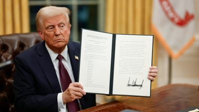 Donald Trump signed sweeping executive orders in his first two days of his second presidency.